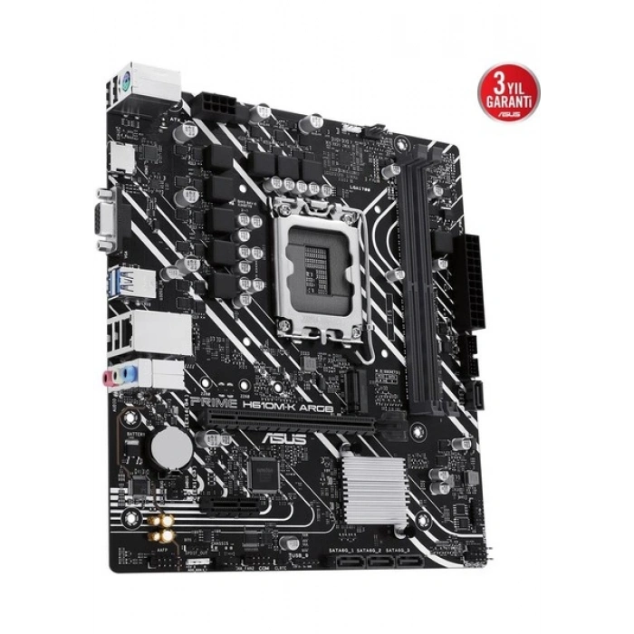 Asus Prime H610M-K ARGB D5 1700P Vga Hdmi