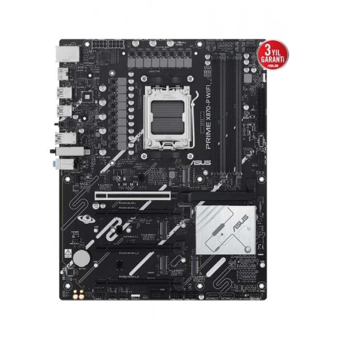 Asus Prime X870-P WIFI 8000mhz(OC) M.2 AM5 ATX Anakart