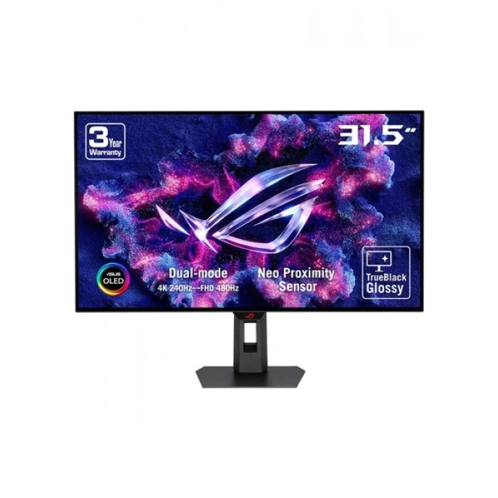 Asus Rog Strix OLED XG32UCWMG 31.5 Inç 240 Hz 4K UHD 0.03MS 480Hz Full Hd Dual Mode Adaptive Sync Woled Gaming Monitör