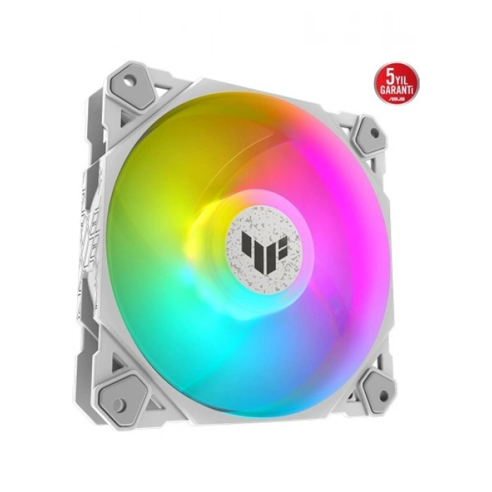 Asus TUF Gaming TF120 ARGB Beyaz 120mm Kasa Fanı
