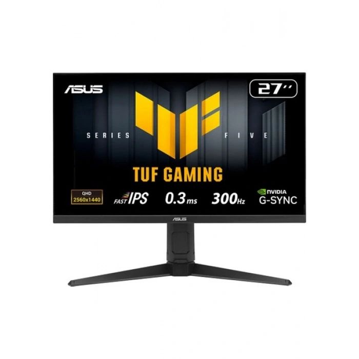Asus Tuf Gamıng VG27AQML5A 27 HDR400 2k Fast IPS Freesync ve G-Sync Uyumlu 2560X1440 0.3ms 300Hz 300CD Dp HDMI USB Hoparlör Vesa 3yıl %95 Dcı-P3,eyecare, Flıcker-Free,düşük Mavi, Pivot, Işık Monitör