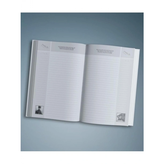 Atatürk Temalı Planlama Defteri (128 Sayfa)