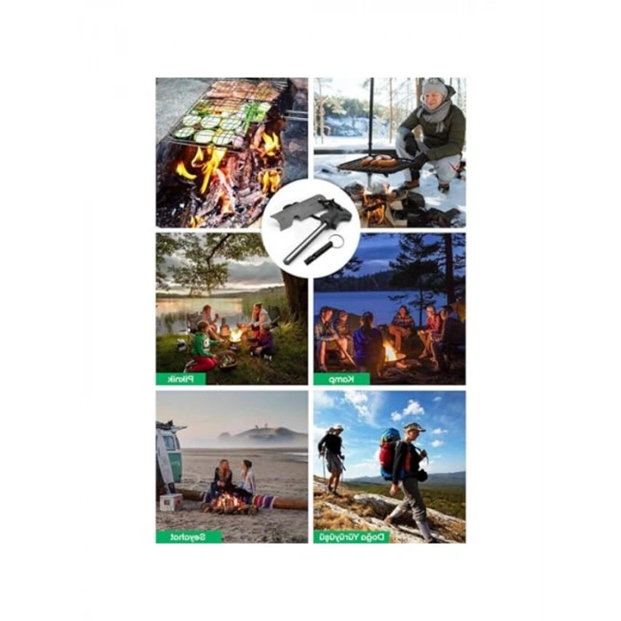 Ateş Başlatıcı Seti, Acil Durumlar İçin Kullanışlı ve Pratik