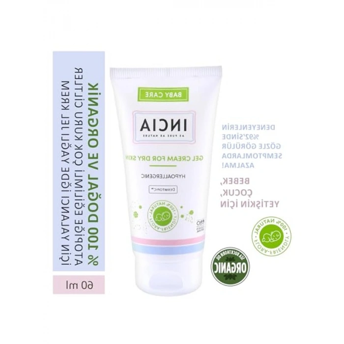 Atopiğe Eğilimli Ciltler için Jel Krem, 60 ml, Doğal İçerik
