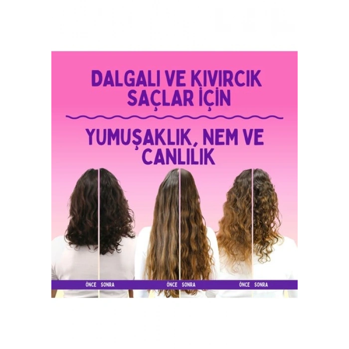 Aussie Bouncy Curls Dalgalı ve Kıvırcık Saçları Nemlendiren Saç Kremi 1l