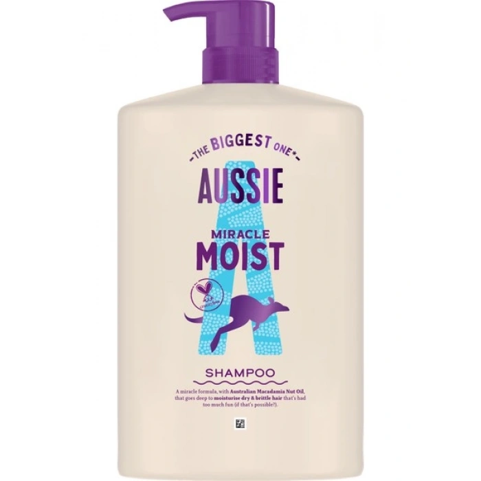 Aussie Miracle Moist Kuru Saçları Canlandıran Nemlendirici Şampuan 1000ML