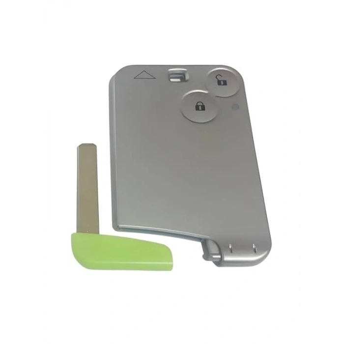 AutoHan Keys Renault Laguna Anahtar Kart Kumanda Kabı, 2 Butonlu, Lüks Model