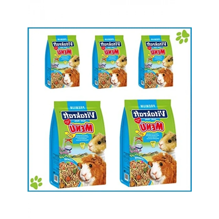 Avantajlı Paket 1000gr x 5 Adet Guinea Pig Yemi