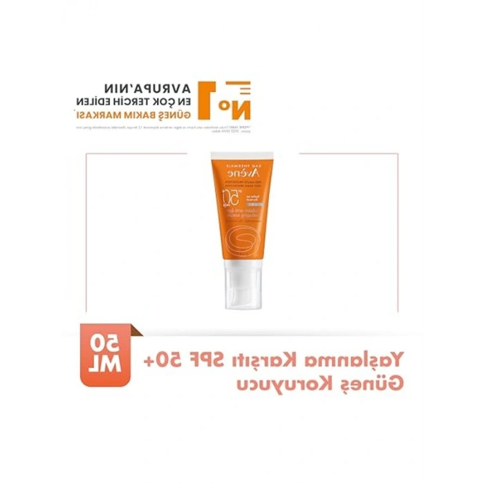 Avene-Solaire SPF 50 Yaşlanma Karşıtı Güneş Kremi 50 ml