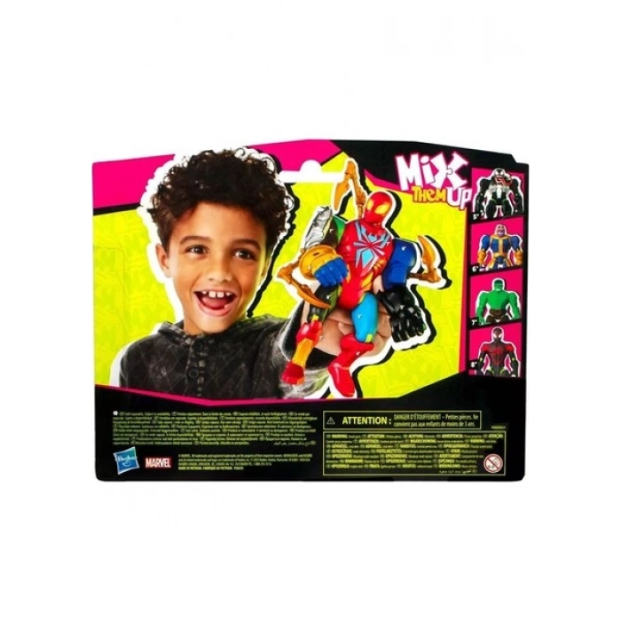 Avengers Mixmashers Deluxe Figür F9206 F9217 Iron Spider