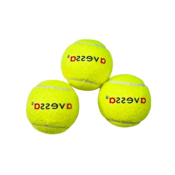 Avessa Tenis Topu, 3lü Paket, Hoby ve Amatör Kullanım, Sarı, TT-100