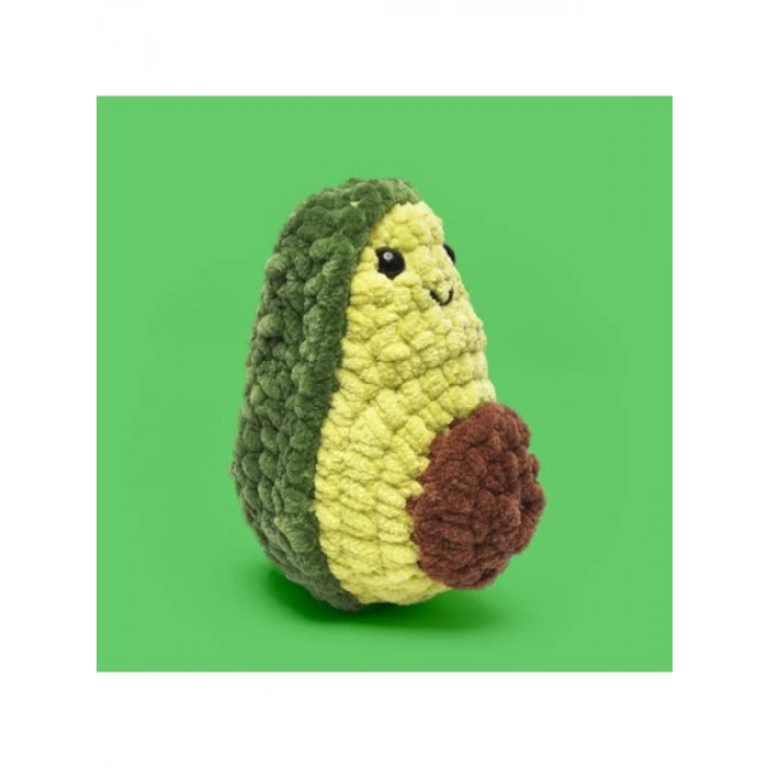 Avokado Amigurumi Tığ Kiti - Örgü Seti