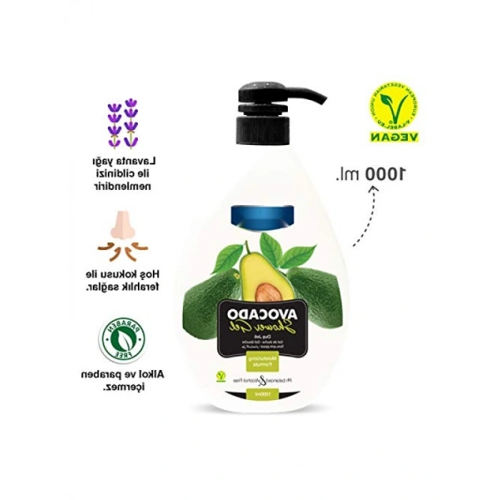 Avokado Özlü Duş Jeli - 1 L