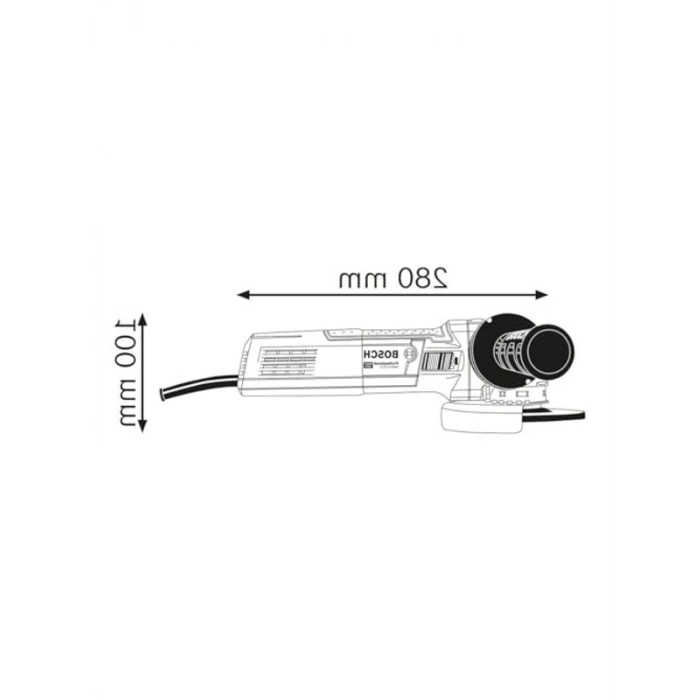 Avuç Taşlama Makinesi, 900 W Güç, 115 mm Disk Çapı