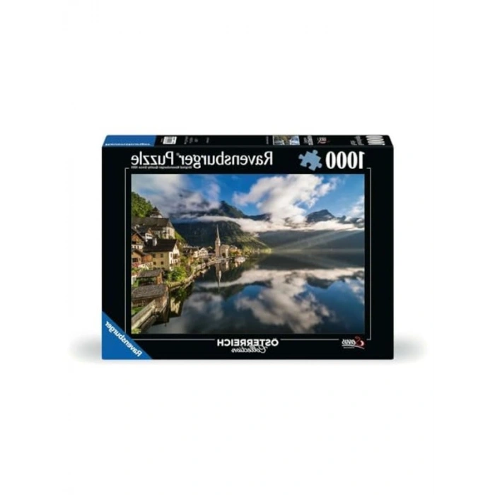 Avusturya Hallstatt Temalı 1000 Parçalı Yetişkin Puzzle