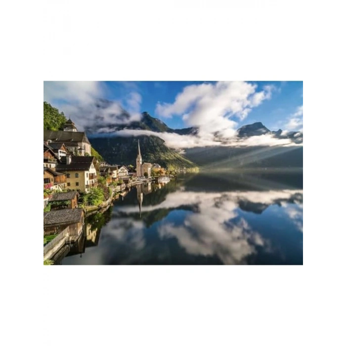 Avusturya Hallstatt Temalı 1000 Parçalı Yetişkin Puzzle