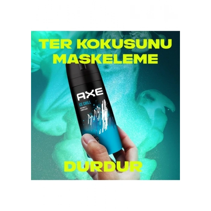 Axe Erkek Deodorant & Bodyspray Ice Chill 48 Saat Etkileyici Koku 150 ml