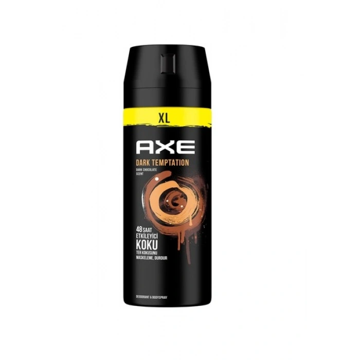 Axe Erkek Sprey Deodorant Dark Temptation XL 48 Saat Etkileyici Koku 200 ml