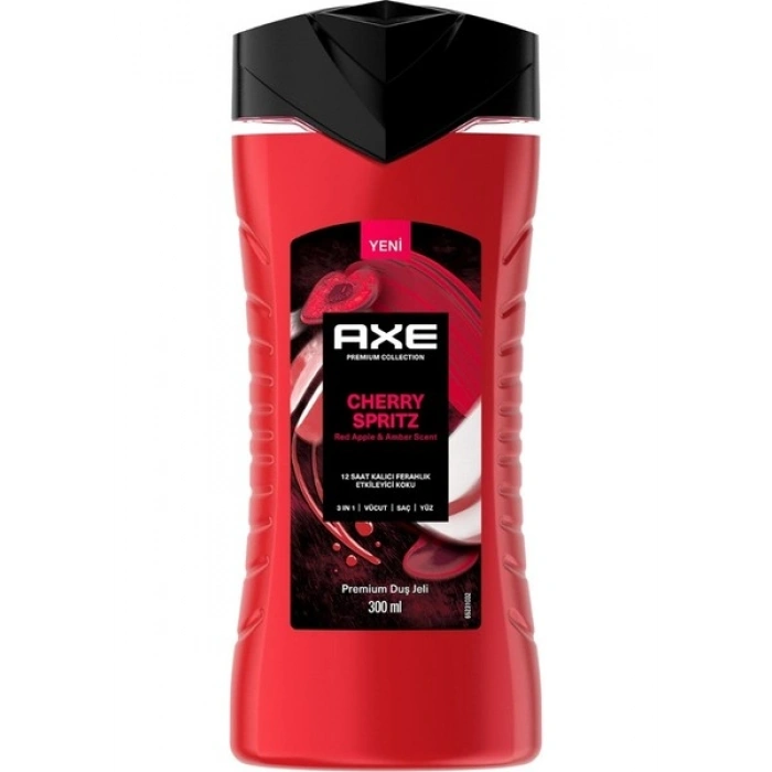 Axe Premium Collection Duş Jeli Cherry Spritz 3 In 1 Vücut Saç Yüz 300 ml