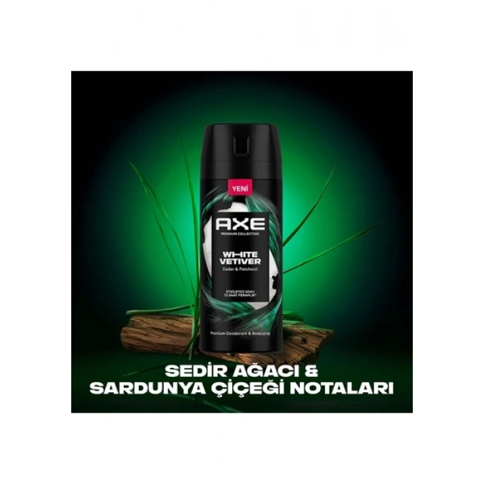 Axe Premium Collection Erkek Deodorant White Vetiver 150 ml X1
