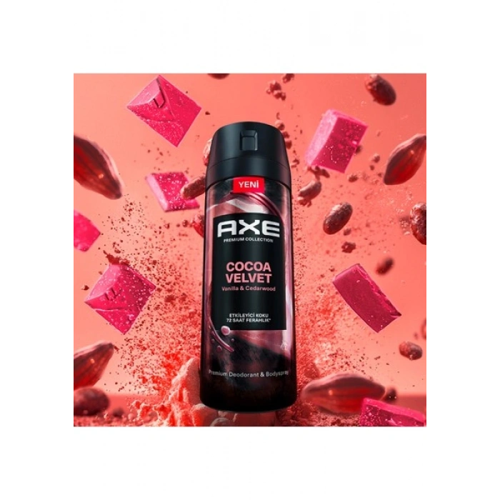 Axe Premium Collection Erkek Spray Deodorant Cocoa Velvet 150 ml X1