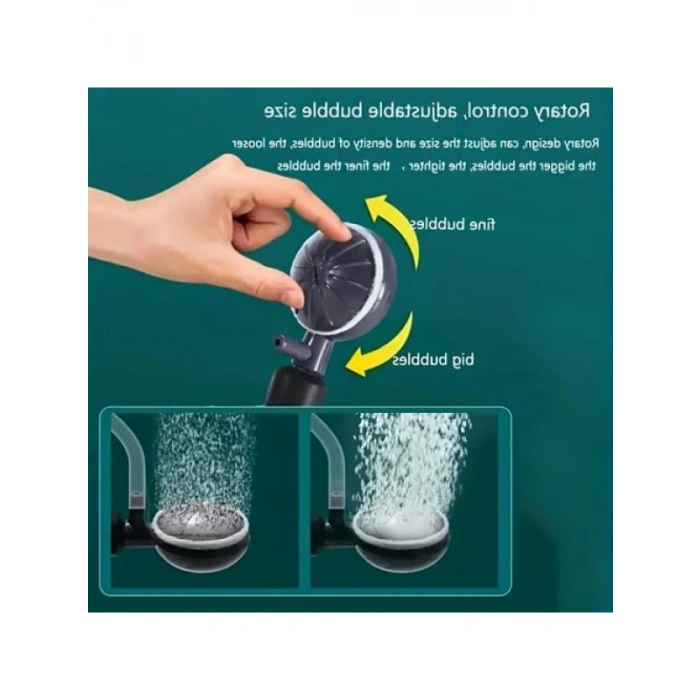 Ayarlanabilir Akvaryum Hava Taşı, 6,5 cm