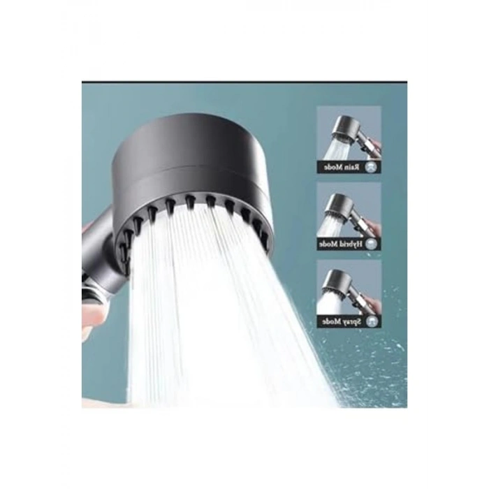 Ayarlanabilir Arıtmalı Duş Başlığı, Krom Kaplama ile Şık Tasarım