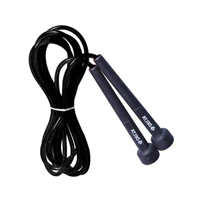Ayarlanabilir Atlama İpi - Uzunluk Ayarı, Siyah