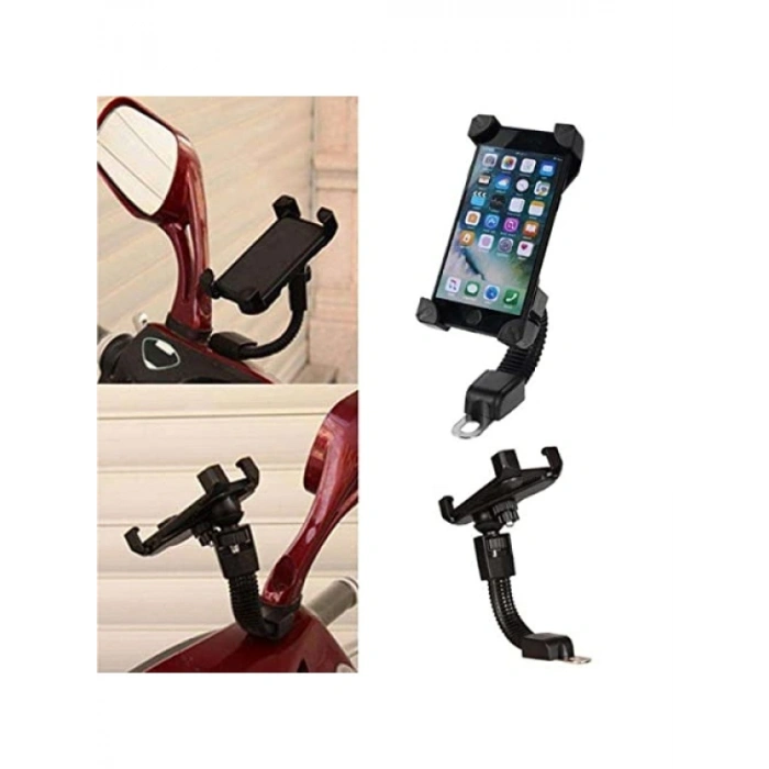 Ayarlanabilir Ayna Bağlantılı Telefon Tutucu