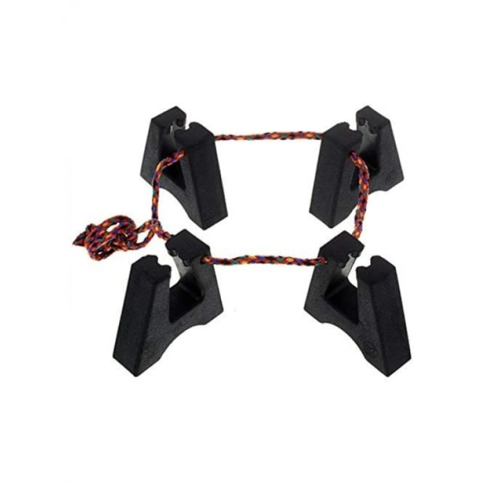 Ayarlanabilir Bantlı Kauçuk Conga Ayak Seti - 4 Adet