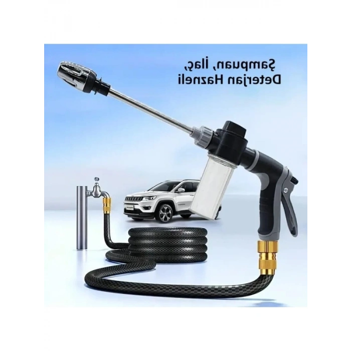 Ayarlanabilir Başlık ile Yüksek Basınçlı Köpüklü Su Tabancası