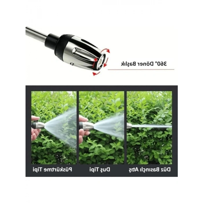 Ayarlanabilir Başlıklı Yüksek Basınçlı Köpüklü Su Tabancası