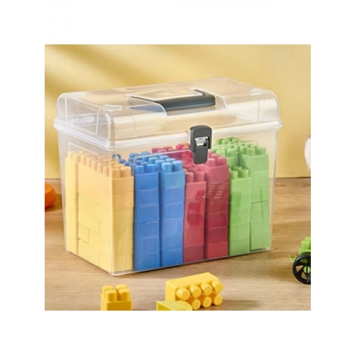 Ayarlanabilir Bölmeli Şeffaf Organizer Kutusu (2li Set)