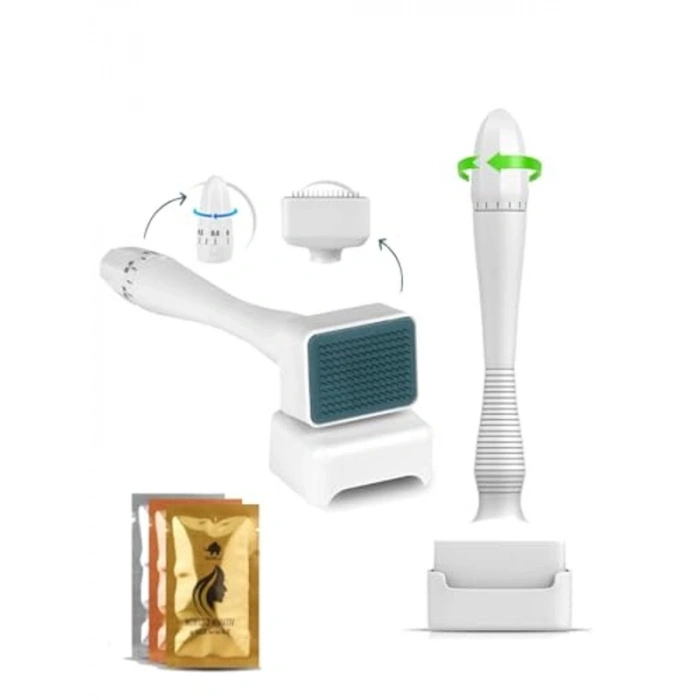 Ayarlanabilir Dermastamp, 0.25-3.0mm İğne Ölçüsü ile Serum Seti