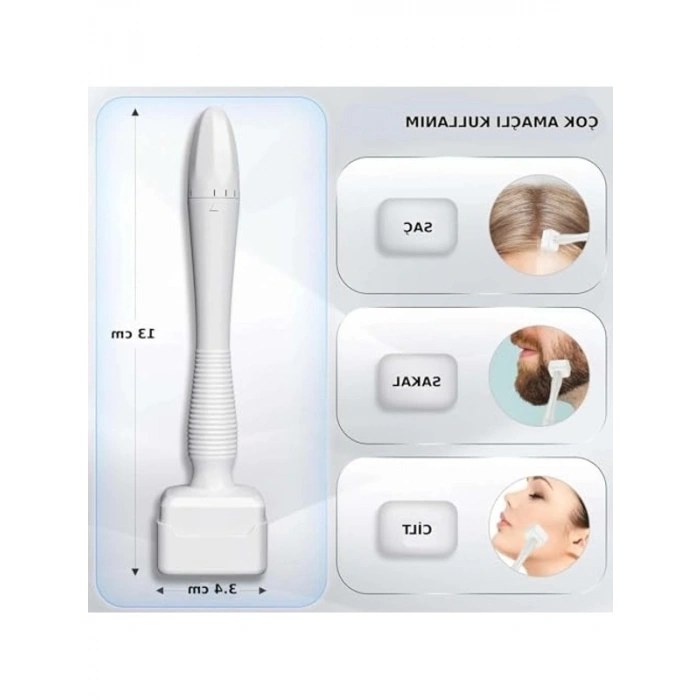 Ayarlanabilir Dermastamp, 0.25-3.0mm İğne Ölçüsü ile Serum Seti