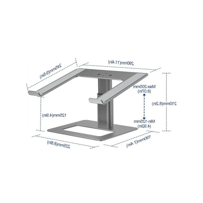 Ayarlanabilir Dizüstü Bilgisayar Standı - 10-17.3 İnç