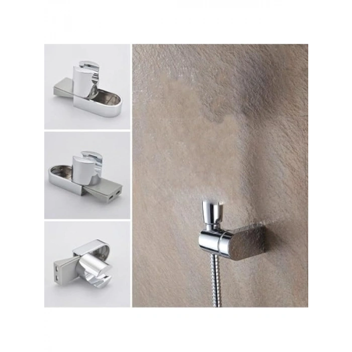 Ayarlanabilir Duş Başlığı Tutacağı - L Tipi Sabitleme