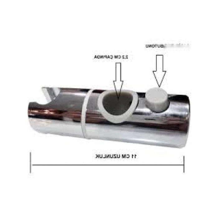 Ayarlanabilir Duş Mafsalı, Sürgülü Duşlar İçin 11 mm