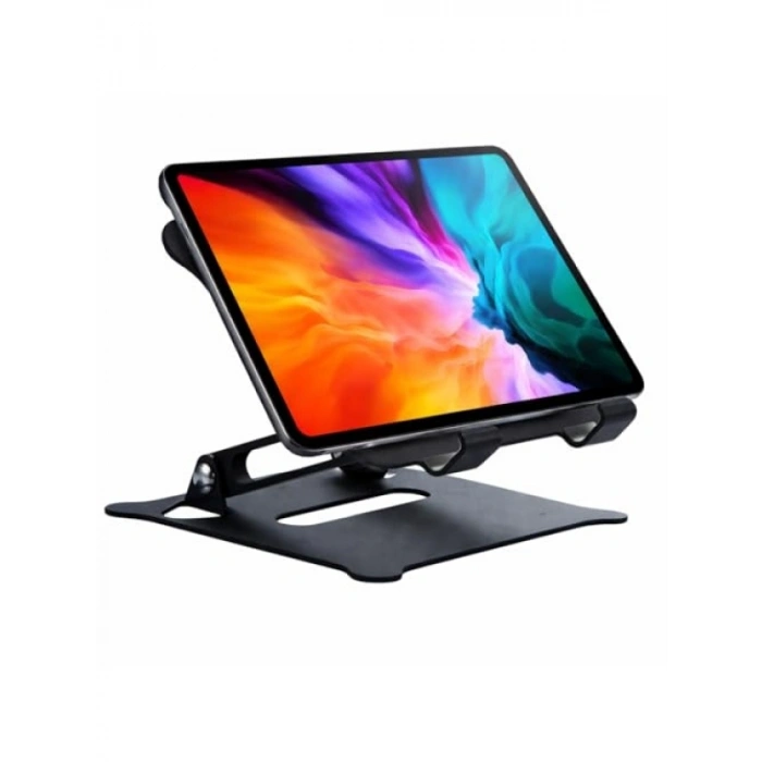 Ayarlanabilir Katlanabilir Tablet Standı - Paslanmaz Çelik, Portatif