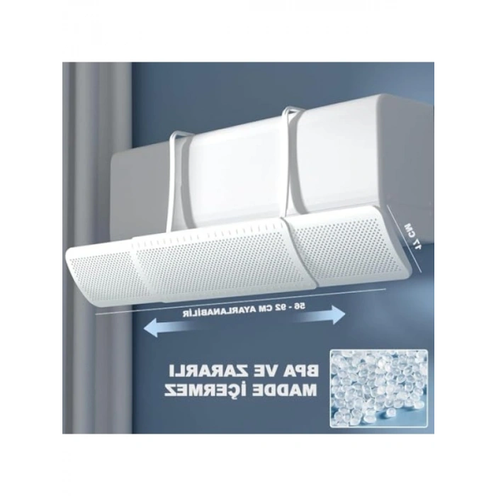 Ayarlanabilir Klima Hava Yönlendirici Aparatı, 56-92 cm