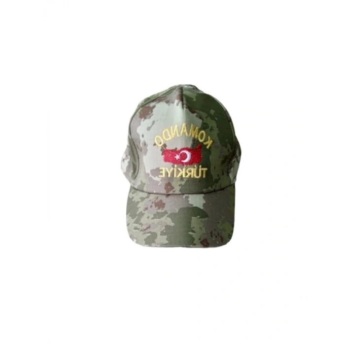 Ayarlanabilir Komando Asker Çocuk Kepi Şapkası