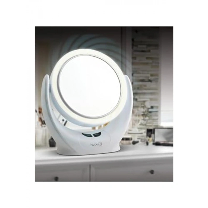 Ayarlanabilir Led Işıklı Makyaj Aynası, Fanlı ve Kullanışlı Tasarım