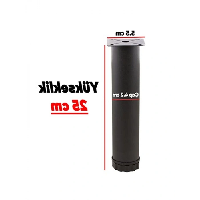 Ayarlanabilir Metal Destek Ayağı, 25 cm Yükseklik