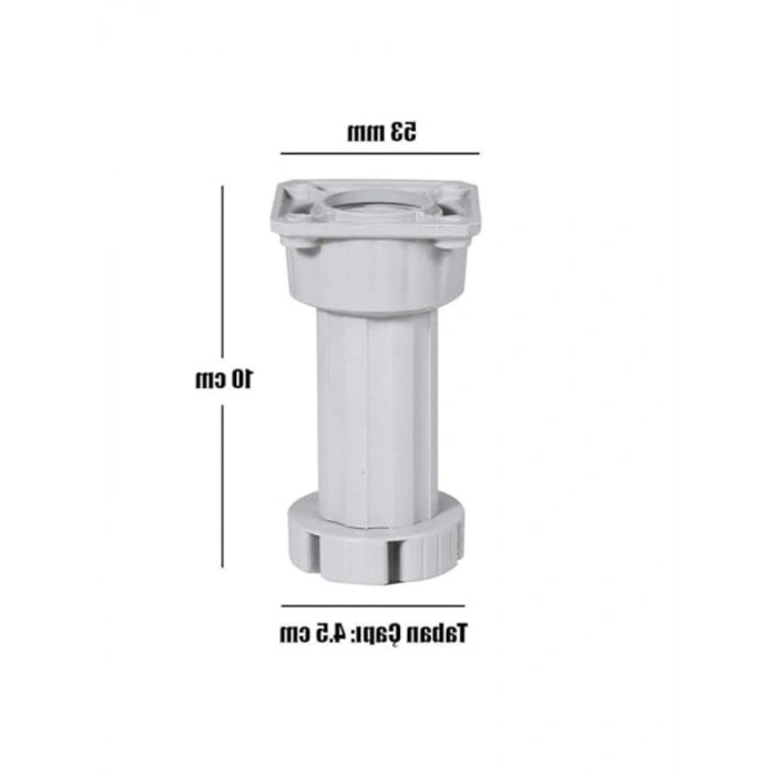 Ayarlanabilir Mobilya Yükseltici Ayak, 10 cm