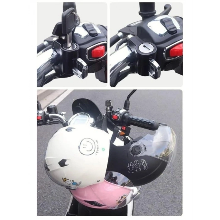 Ayarlanabilir Motosiklet Kask Kilidi, Evrensel Uyumlu ve Güvenli