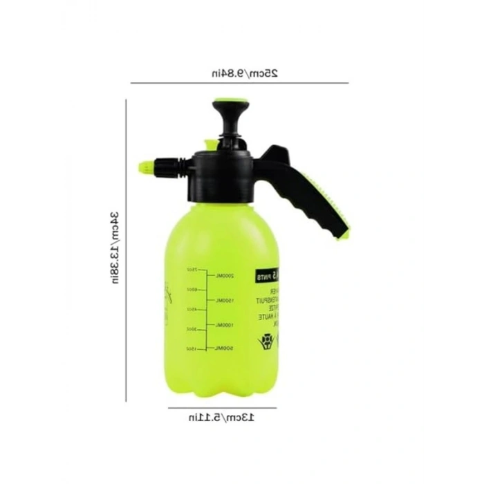 Ayarlanabilir Nozullu Bahçe Spreyi, 2 Litre Kapasite ile