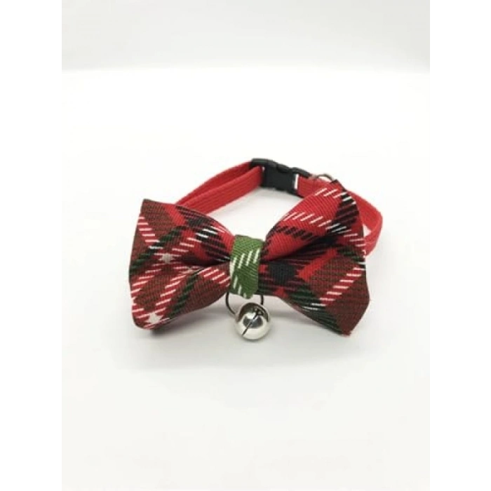 Ayarlanabilir Papyonlu Kedi Tasması