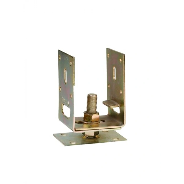 Ayarlanabilir Pergule Ayağı, Galvanizli Metal, 7-12 cm