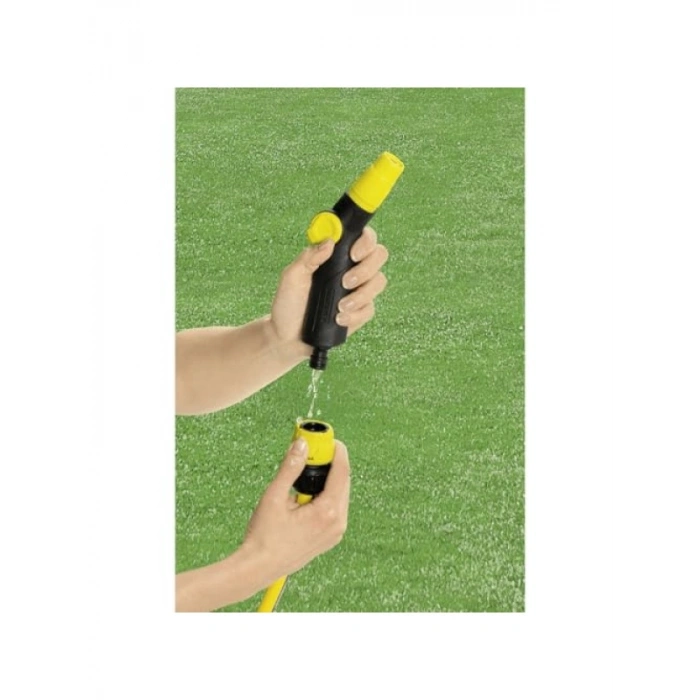 Ayarlanabilir Püskürtme Tabancası Seti, Kolay Sulama, Sarı