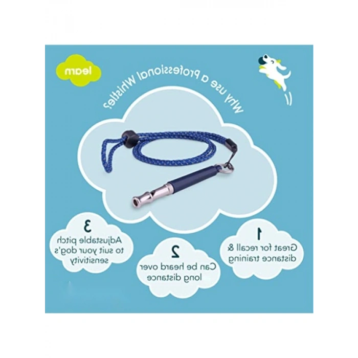 Ayarlanabilir Ses Yüksekliği Düdük (Lacivert)